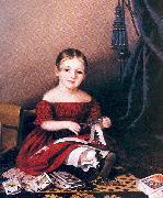 Peale, Sarah Miriam Posthumous Portrait of Mary Griffith Sweden oil painting artist